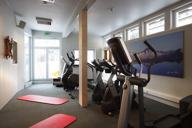 Fitnessraum Im Hotel Alm Resort Fruhauf